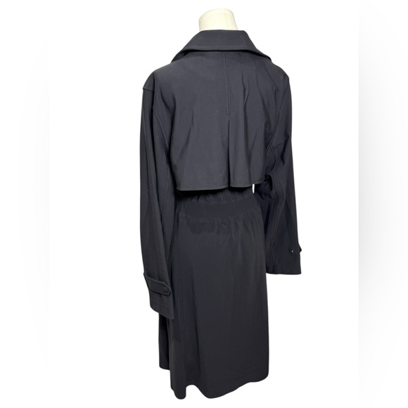 Athleta Stellar Trench in Black Size XL - Picture 6 of 12
